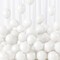 White Latex Balloons 5in 120pcs Thick for Party & Wedding Decor